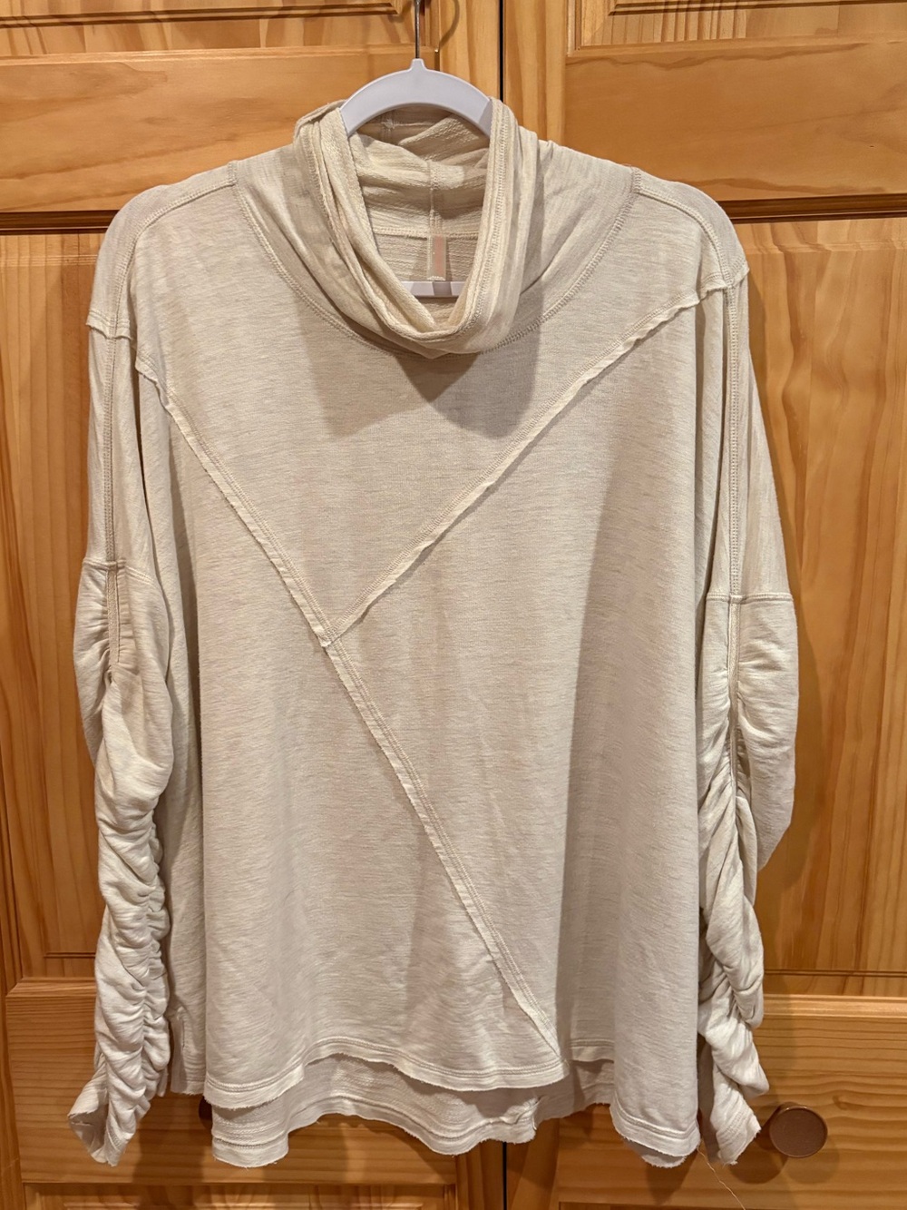 Free People FP Movement “Believe Layer" Long Sleeve off white women’s M